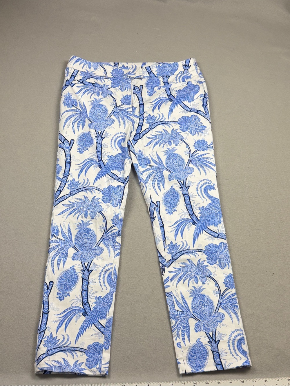 NWT Patty Kim St. Tropez Capri Blue Floral Resort Wear Beach Vacation Size 6